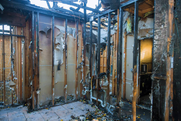 Professional Fire Damage Removal technician working in Silverdale, PA